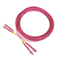 Patchkabel duplex OM4, LC/PC-LC/PC, 1.8mm, 7.5m