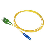 Patchkabel duplex SM, LC/PC-SC/APC, 1.8mm, 12.5m