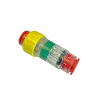 Connector, gasblock, 10/6mm, 1-6mm