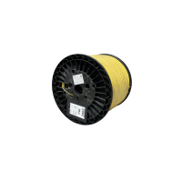 Optipack indoor kabel, LSZH, CPR B2ca, 12-voudig, 1x12F, SM, G.657A2, 250um, 4.0mm, geel, Huber+Suhner