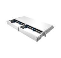 IANOS chassis, lite, 8-voudig, 1HE, grijs
