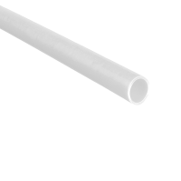 HDPE buis, 10/8mm, rol 50m, wit (geen print)