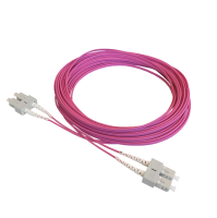 Patchkabel duplex OM4, SC/PC-SC/PC, 1.8mm, 23m