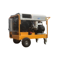 Compressor KPM 27, Benzine, Schroef, 2500l/min, 10 bar, KTC