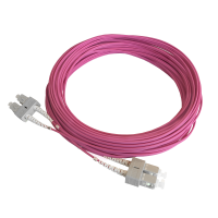 Patchkabel duplex OM4, SC/PC-SC/PC, 1.8mm, 25m