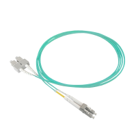 Patchkabel duplex OM3, LC/PC-SC/PC, 1.8mm, 2m
