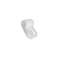 P-clip beugel, 3/16 inch, clipdikte 1.1mm, transparant, zak 100st