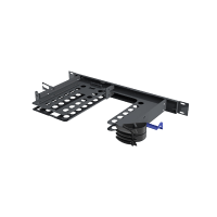 LISA chassis, 1HE, zwart