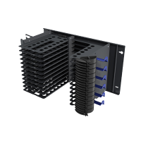 LISA chassis, 6HE, zwart