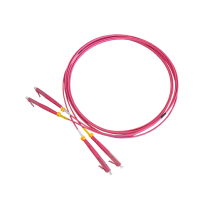 Patchkabel duplex OM4, LC/PC-LC/PC, 1.8mm, 2.5m