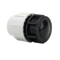 Koppeling, eind, 40mm, Plasson