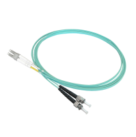 Patchkabel duplex OM3, LC/PC-ST/PC, 1.8mm, 2m