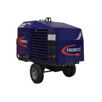 Compressor Rotair VRK Fibra Plus, benzine, Schroef, 15 bar, 1000 l/min, Fremco