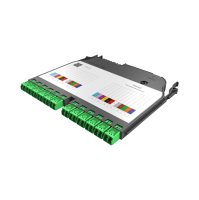 IANOS splice module, SM, 12x LC/APC duplex, 24x pigtail, TIA, heatshrink