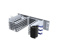 LISA chassis, 3HE, grijs