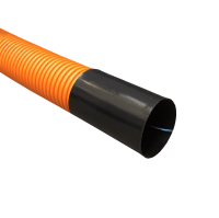 PE flex buis, 63mm, rol 50m, oranje