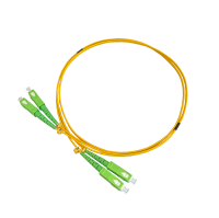 Patchkabel duplex SM, SC/APC-SC/APC, 1.8mm, 5m