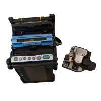 Tweedehands lasapparaat, 70S+, 77940 lassen, bouwjaar 2019, inclusief CT-50 cleaver, Fujikura