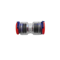 Connector, recht, 10/7mm