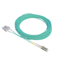 Patchkabel duplex OM3, LC/PC-SC/PC, 1.8mm, 15m