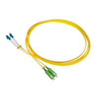 Patchkabel duplex SM, LC/PC-SC/APC, 1.8mm, 4m