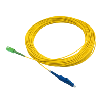 Patchkabel simplex SM, LC/PC-SC/APC, 1.2mm, 15m