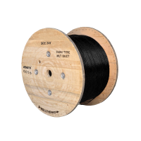 Standaard duct kabel, 24-voudig, SM, G.657A1, 250um, 9.5mm, zwart