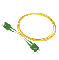 Patchkabel duplex SM, SC/APC-SC/APC, 1.8mm, 4m