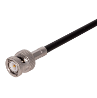 Connector, recht, 50 Ohm, BNC/male, Huber+Suhner (11 BNC-50-4-29/133NE)