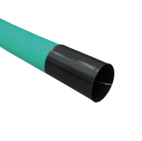 PE flex buis, 63mm, rol 50m, turquoise