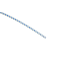 HDPE geleide buis, 10/8mm, transparant met blauwe streep