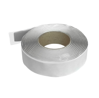 Vulkaniserende tape, 19mm, rol 10m, grijs