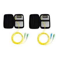 Voor-/naspanhaspel set, gekalibreerd, 1x 1000m, SC/PC-SC/APC & 1x 1000m, SC/APC-SC/APC, SM, 2.0mm, 5m