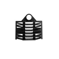 Houder voor lasbeschermer, TS12, heat shrink (krimp), zwart