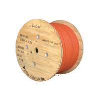 DAC-kabel, 2-voudig, SM, G.657A1, 250um, 5.8mm, oranje (KPN)