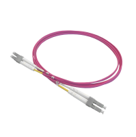 Patchkabel duplex OM4, LC/PC-LC/PC, 1.8mm, 9m