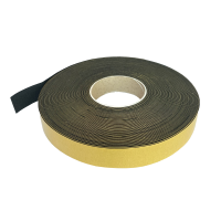 Foamtape, 30x1mm, rol 30m, zwart