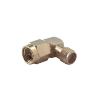 Adapter haaks SMA(male)-SMA(female) – 50 Ohm (53_SMA-50-0-2/111_NE)