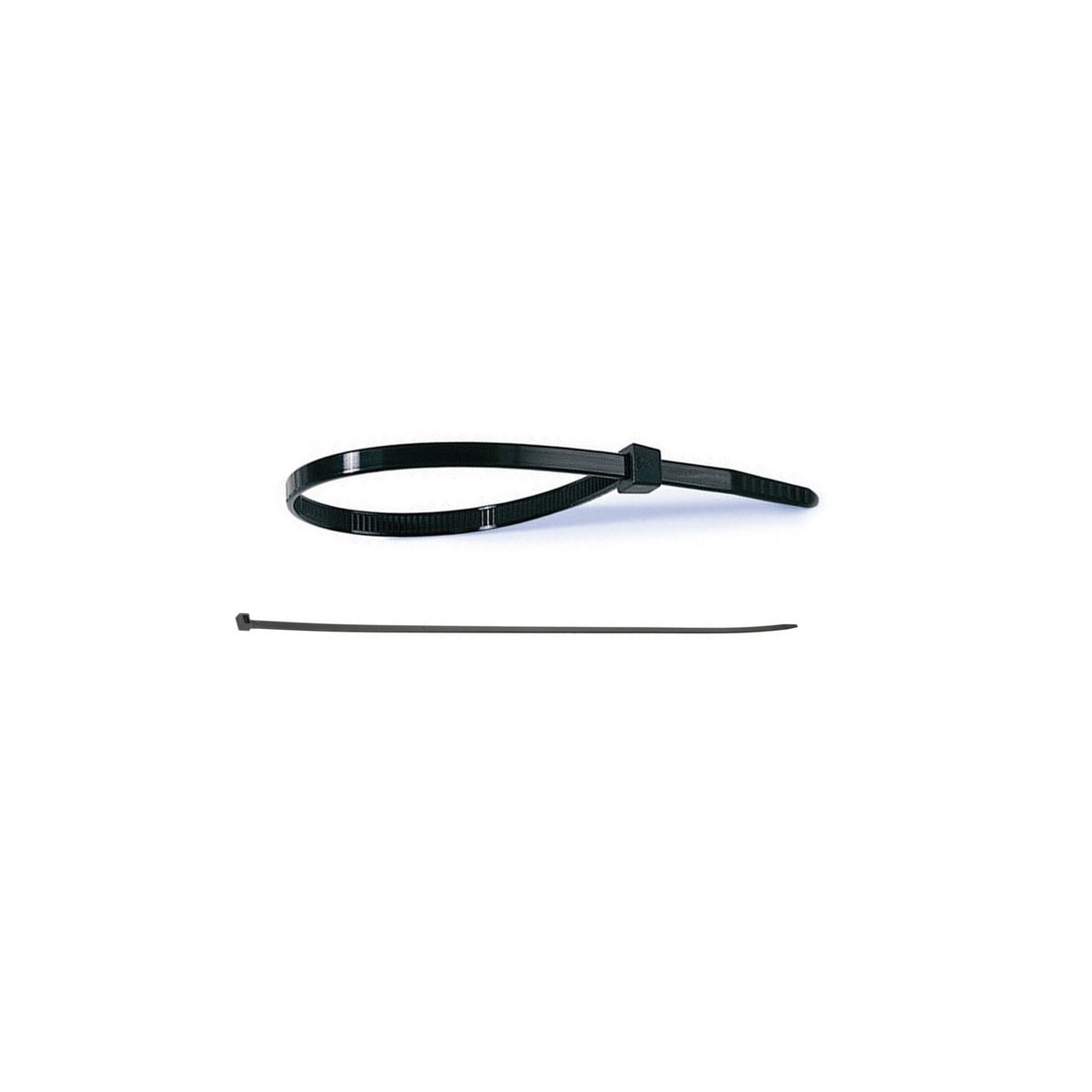 Kabelbinder 280x4.8mm, zak 100st, zwart