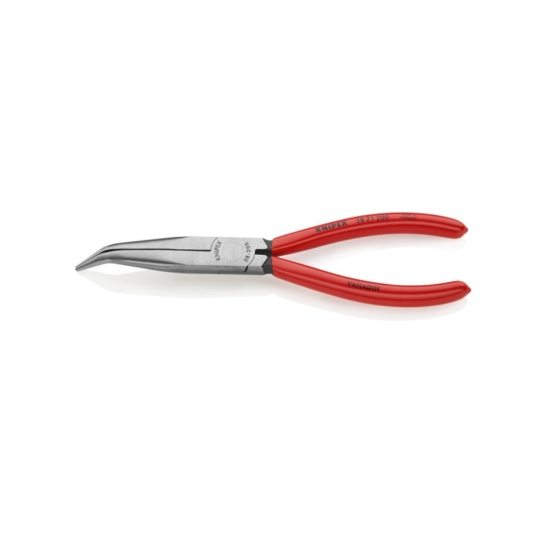Mechanicatang, halfronde bek, 200 mm, Knipex