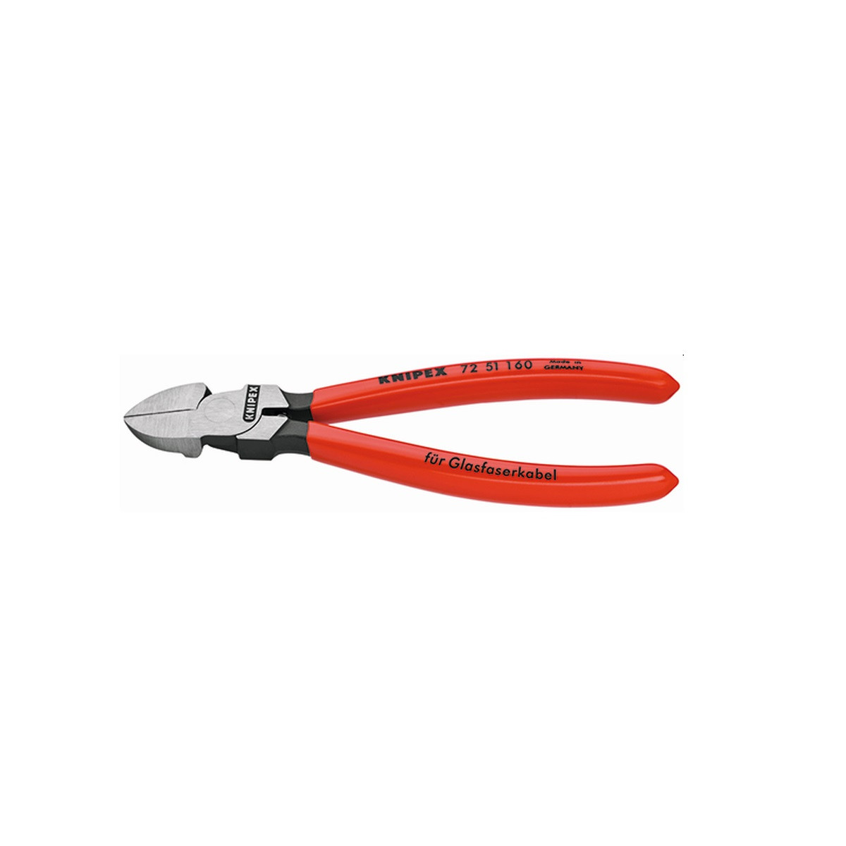 Zijsnijtang, 160mm, Knipex