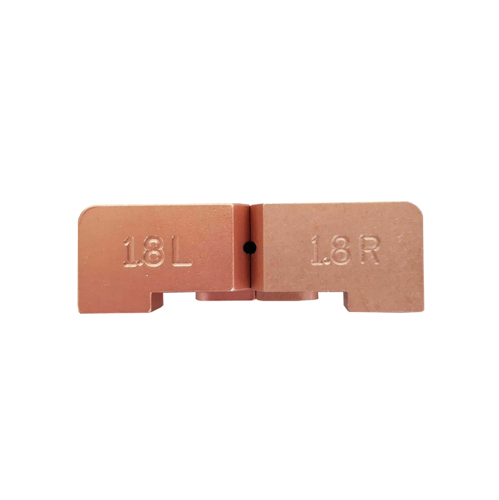Geleideblok, 1.8mm, koper, Ripley Miller