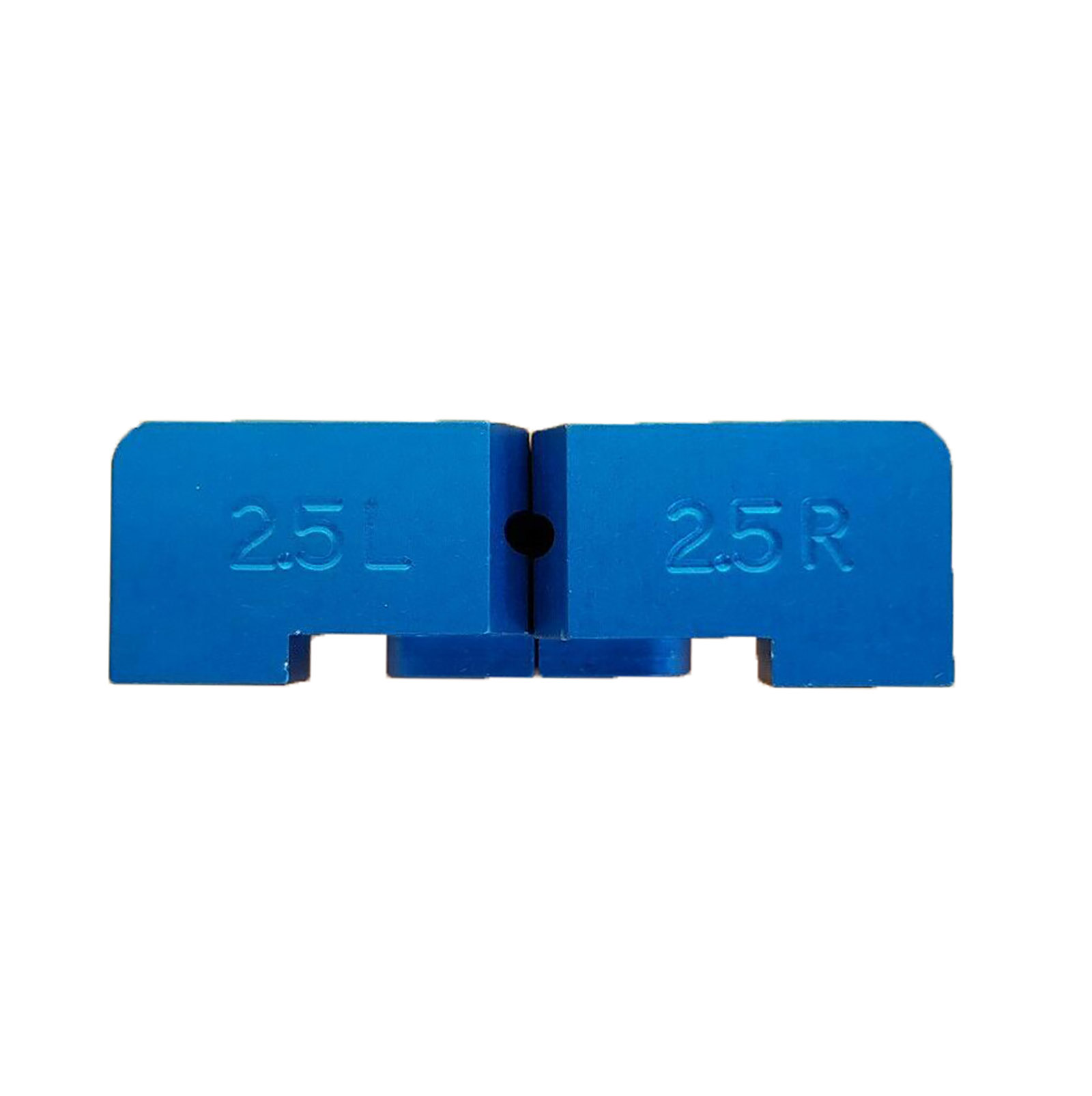 Geleideblok, 2.5mm, blauw, Ripley Miller