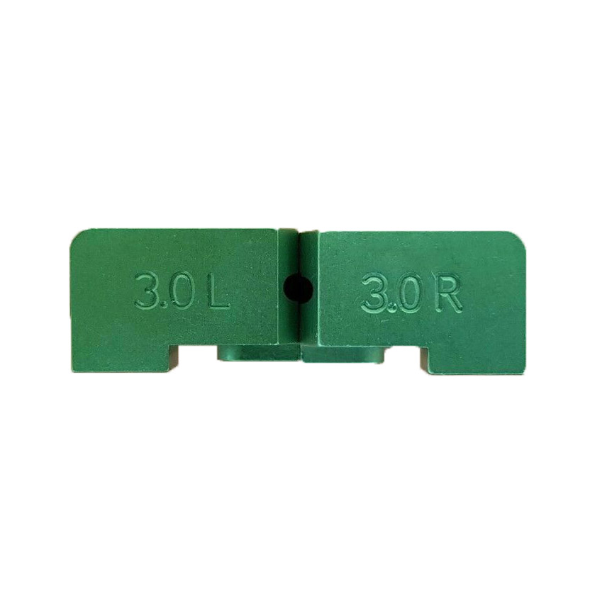Geleideblok, 3.0mm, groen, Ripley Miller