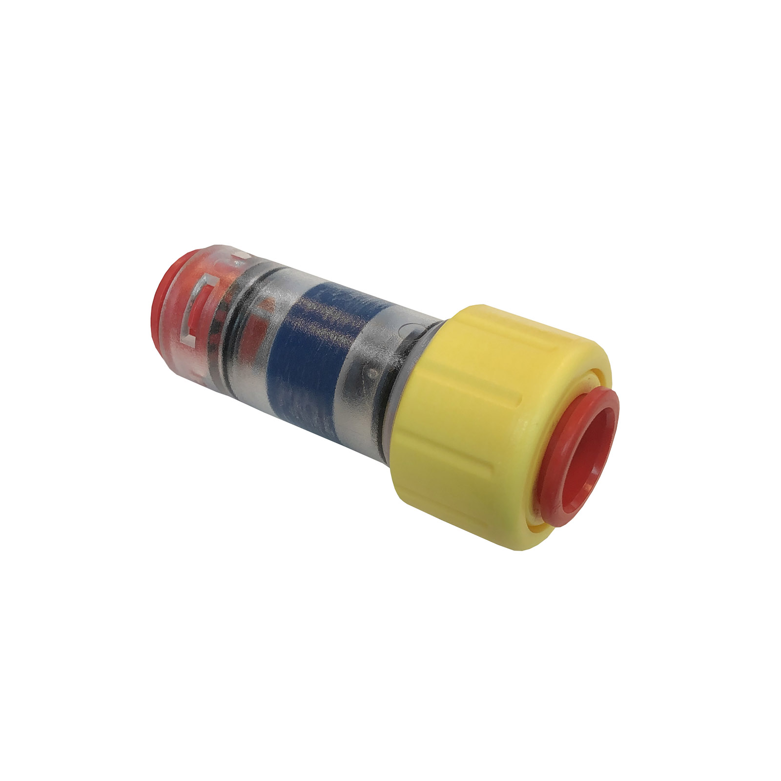 Connector, gasblock, 16/12mm