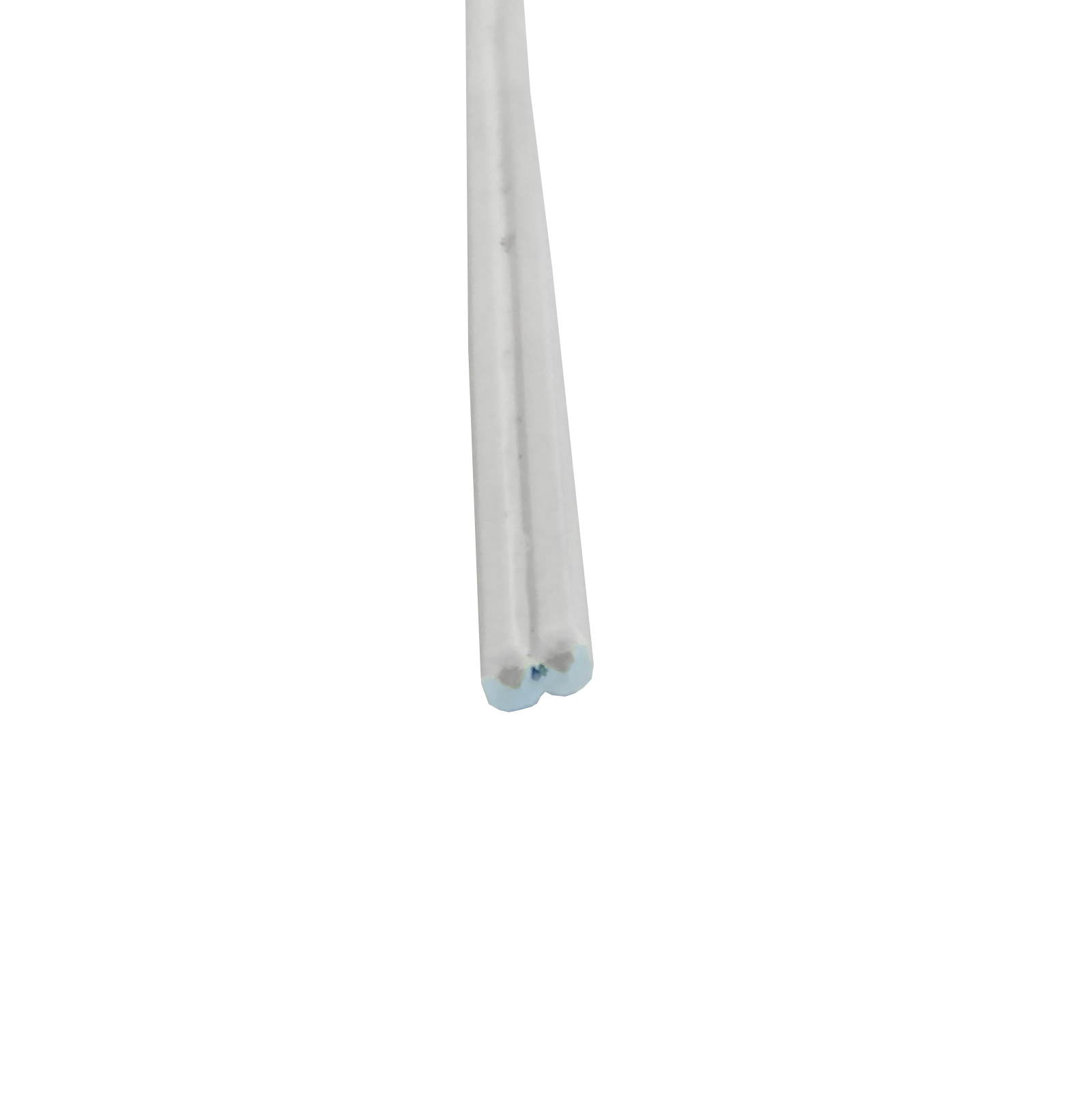 DAC-kabel indoor, M-DIC, LSZH, CPR B2ca, 2-voudig, SM, G.657A1, 250um, 3.0x2.0mm, wit (KPN)