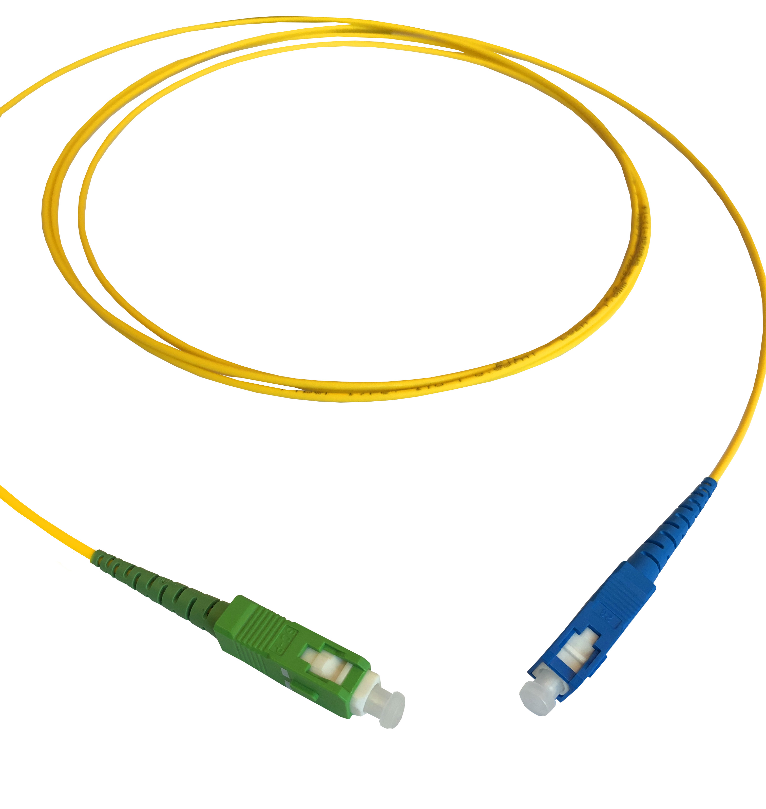 Patchkabel simplex SM, SC/APC-SC/PC, 1.8mm, 3m