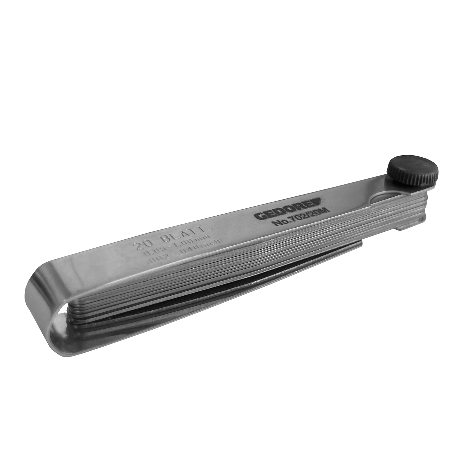 Voelermaat vernikkeld, 0.5-1mm, 20m