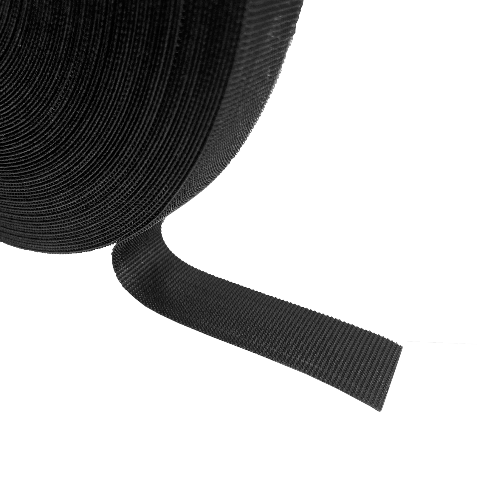 Klittenband BTB, Velcro, 19.05mm, rol 22.9m, zwart