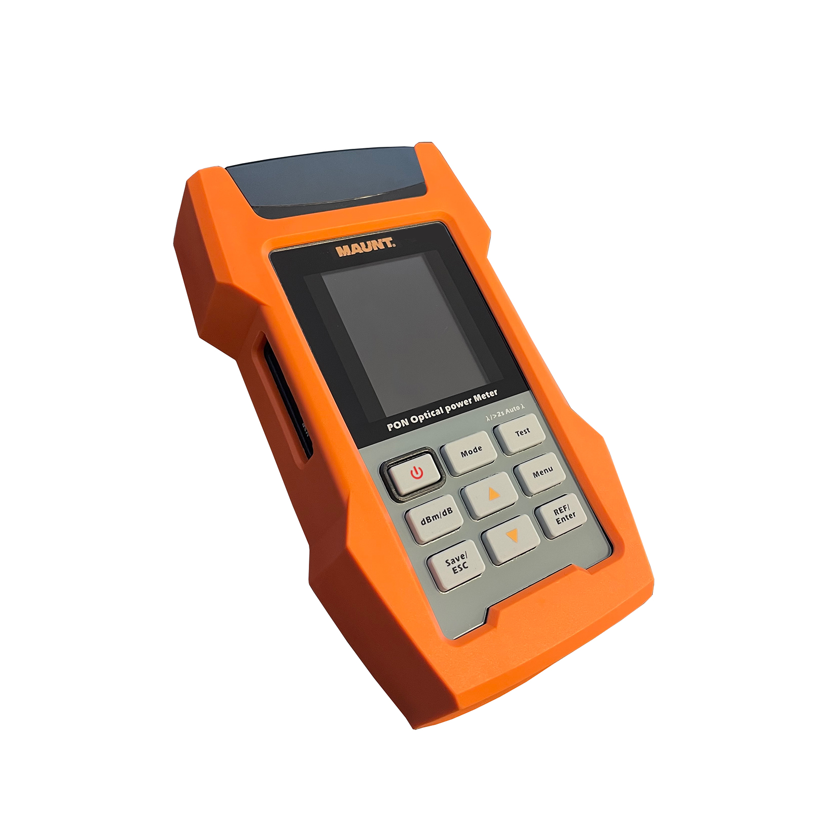 Powermeter, SM, XGPON, +10dBm tot -40dBm, 2x SC/APC + 1x VFL, incl. AC adapter, Maunt